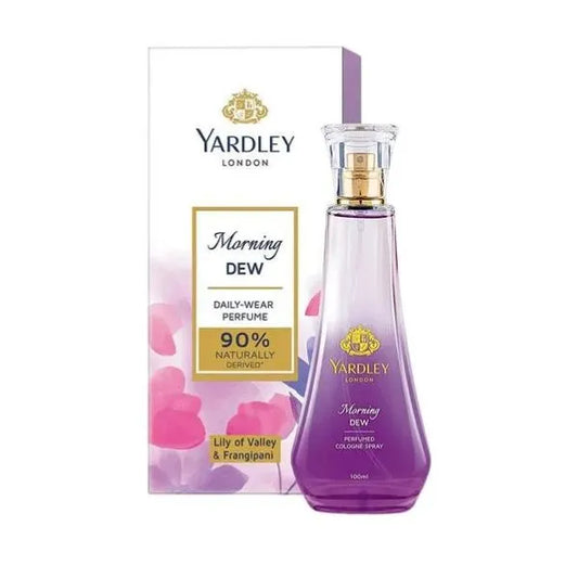 Yardley London Morning Dew Daily Wear Perfume for Women| Floral Scent (100ml)