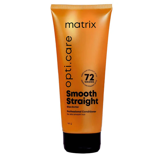 Matrix Opti.Care Smooth Straight Professional Conditioner with Shea Butter | For Straight Hair-98g