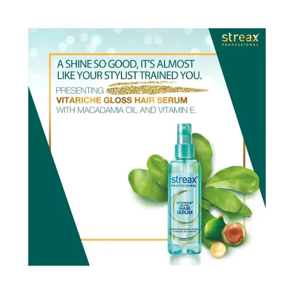 Streax Professional Vitarich Gloss Hair Serum